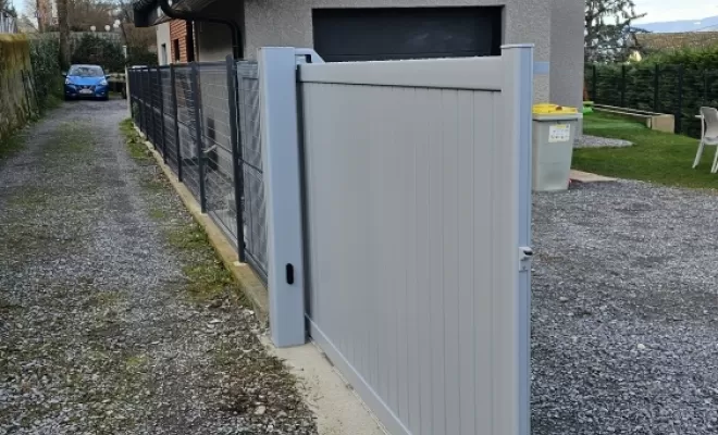 Motorisation Somfy, d'un portail coulissant à Thonon les Bains, Vétraz-Monthoux, ELTECH Solutions